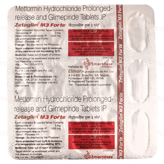Zetaglim M3 Forte Tablet 15