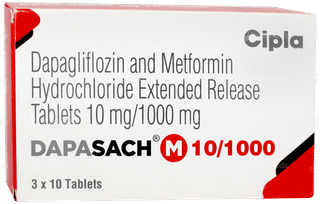 Dapasach M 10/1000 Tablet 10