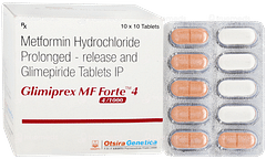 Glimiprex Mf Forte 4 Tablet 10