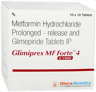 Glimiprex Mf Forte 4 Tablet 10