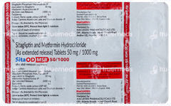 Sita Od Msr 50/1000 Tablet 10 Sita Od Msr 50/1000 Tablet 10