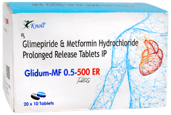 Glidum Mf 0.5-500 Er Tablet 10 Glidum Mf 0.5-500 Er Tablet 10