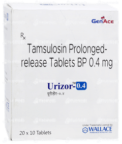 Urizor 0.4 Tablet 10 Urizor 0.4 Tablet 10