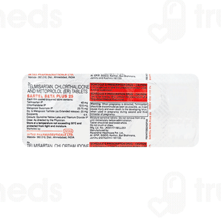 Sartel Beta Plus 25 Tablet 10