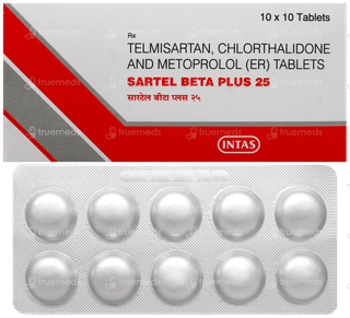 Sartel Beta Plus 25 Tablet 10