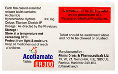 Acotiamate Er 300 Tablet 10