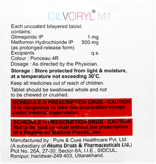 Cilvoryl M1 Tablet 15