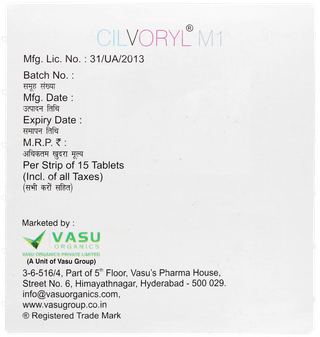 Cilvoryl M1 Tablet 15