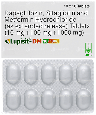 Lupisit Dm 10/1000 Tablet 10