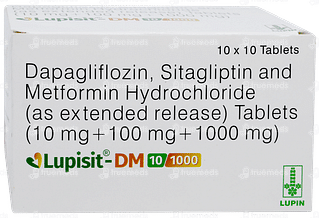 Lupisit Dm 10/1000 Tablet 10