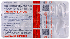 Ignalis M 50/1000 Tablet 10 Ignalis M 50/1000 Tablet 10