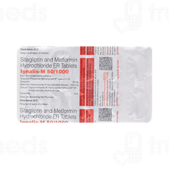 Ignalis M 50/1000 Tablet 10