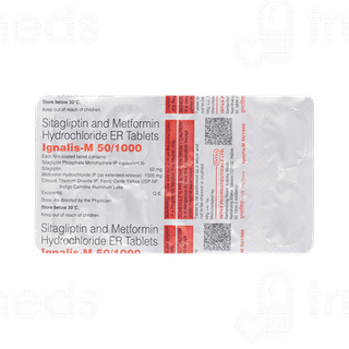 Ignalis M 50/1000 Tablet 10