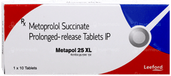 Metapol 25 Xl Tablet 10 Metapol 25 Xl Tablet 10