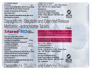 Sitared Md 500 MG Tablet Xr 7