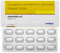 Dapaford 5 M Tablet 15