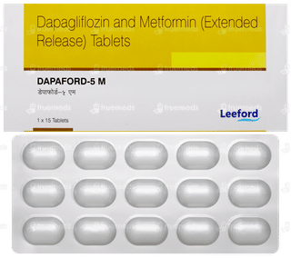 Dapaford 5 M Tablet 15