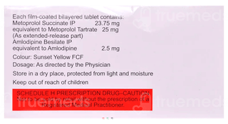 Revelol Am 25/2.5 Tablet 10