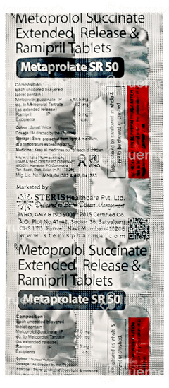 Metaprolate Sr 50 Tablet 10