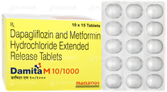 Damita M 10/1000 Tablet 15