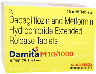 Damita M 10/1000 Tablet 15