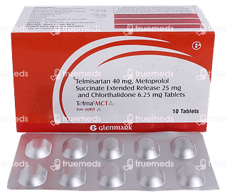 Telma Mct 25/6.25 MG Tablet Er 10