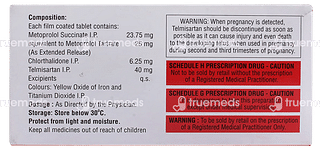 Telma Mct 25/6.25 MG Tablet Er 10