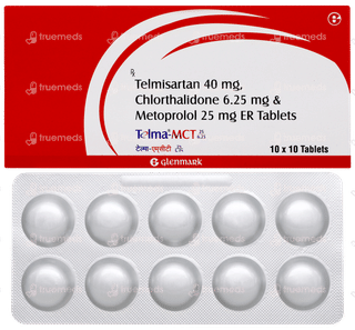 Telma Mct 25/6.25 Tablet 10