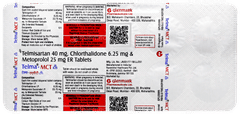 Telma Mct 25/6.25 Tablet 10 Telma Mct 25/6.25 Tablet 10