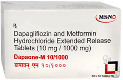 Dapaone M 10/1000 Tablet 10