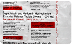 Dapaone M 10/1000 Tablet 10