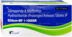 Glidum Mf 1/1000Sr Tablet 10 Glidum Mf 1/1000Sr Tablet 10