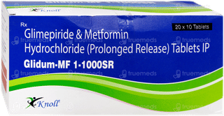 Glidum Mf 1/1000Sr Tablet 10