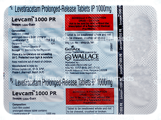 Levcam 1000 MG Pr Tablet 10