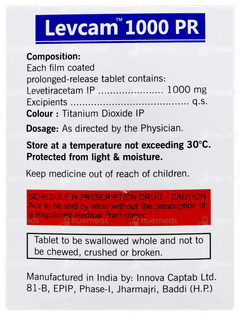 Levcam 1000 Pr Tablet 10