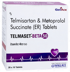 Telmaset Beta 50 Tablet 10