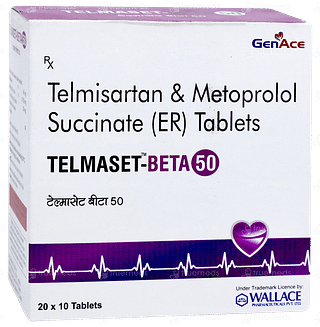 Telmaset Beta 50 Tablet 10