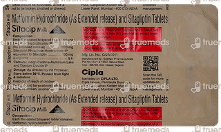 Sitacip M 100/1000 Tablet Er 10