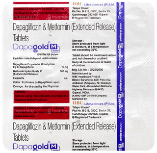 Dapagold M 10/500 Tablet 15