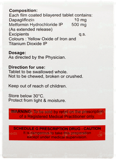 Dapalex M 10/500 Tablet 15 Dapalex M 10/500 Tablet 15