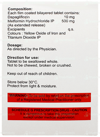 Dapalex M 10/500 Tablet 15