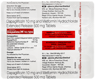 Dapalex M 10/500 Tablet 15