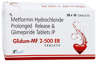 Glidum Mf 2/500 Er Tablet 10