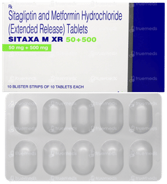 Sitaxa M Xr 50+500 Tablet 10
