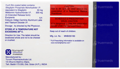 Sitaxa M Xr 50+500 Tablet 10