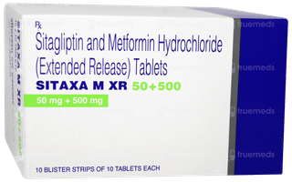Sitaxa M Xr 50+500 Tablet 10