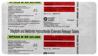 Sitaxa M Xr 50+500 Tablet 10