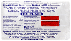 Dgson M 10/1000 Tablet 10 Dgson M 10/1000 Tablet 10