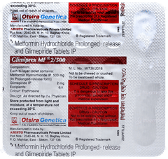 Glimiprex Mf 2/500 Tablet 15