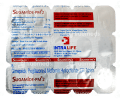 Sugamide Pm 2 Tablet 15 Sugamide Pm 2 Tablet 15